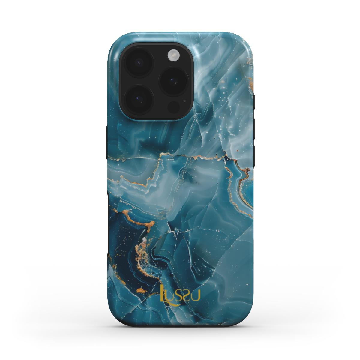 Diamond Shield Case - Blue Ember