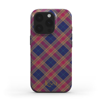 Diamond Shield Case - Fireside Flannel