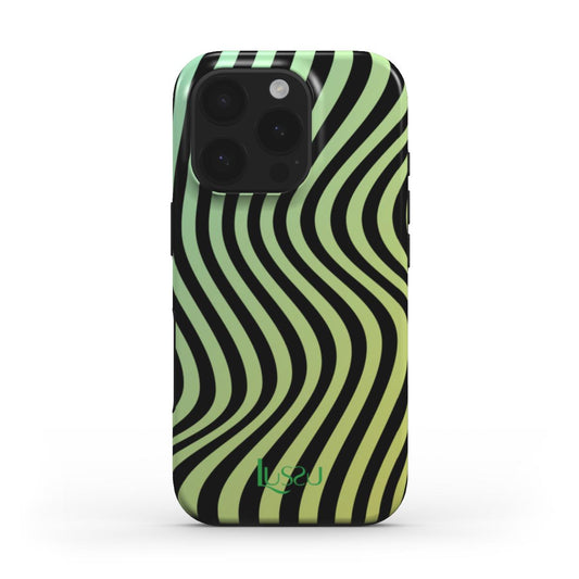 Diamond Shield Case - Neon Ripple