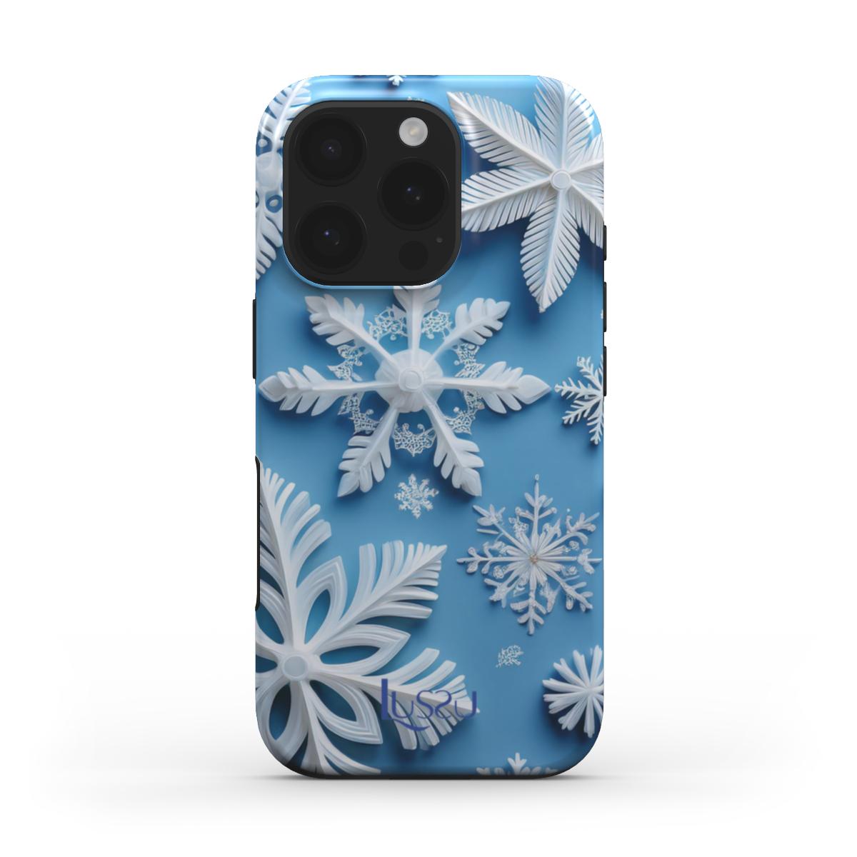 Diamond Shield Case - Snowy Serenade