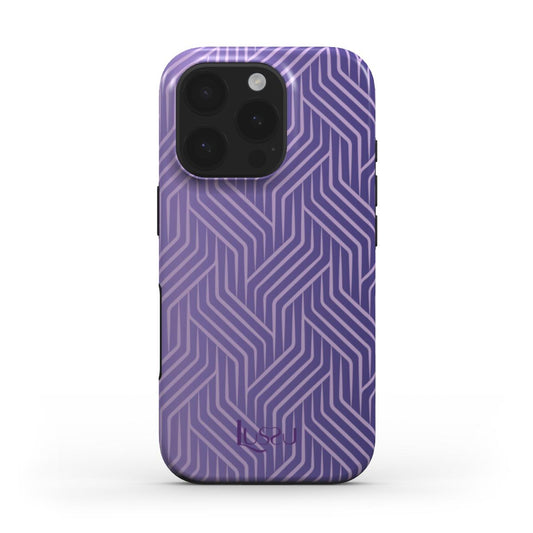 Diamond Shield Case - Violet Vortex