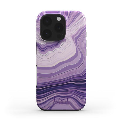 Diamond Shield Case - Orchid Flow