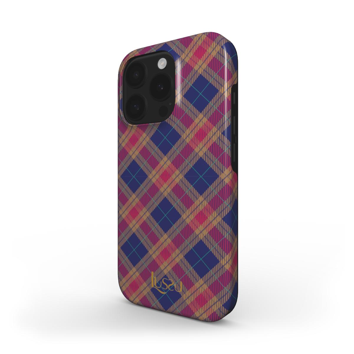 Diamond Shield Case - Fireside Flannel