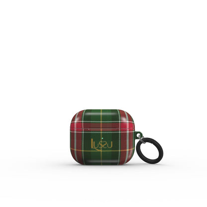 AirPods 3 Sapphire Guard Case - Tartan Yuletide