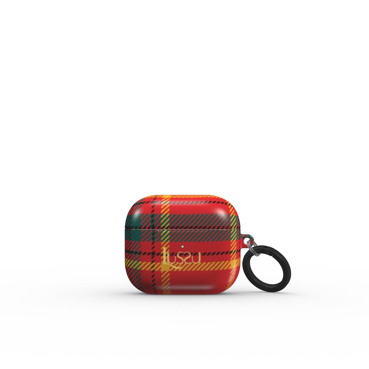 AirPods 3 Sapphire Guard Case - Santa's Plaid