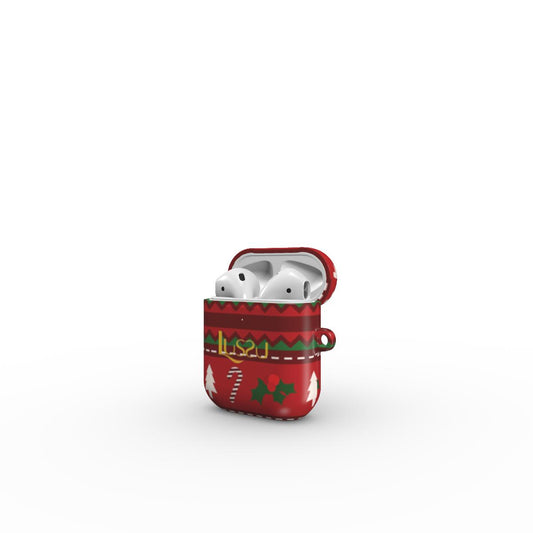 AirPods 1 / 2 Sapphire Guard Case - Cozy Christmas Knit