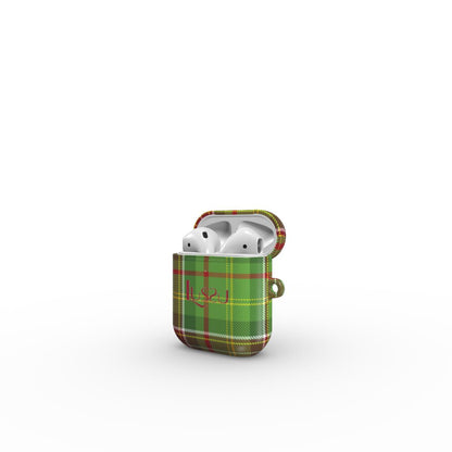 AirPods 1 / 2 Sapphire Guard Case - Evergreen Plaid