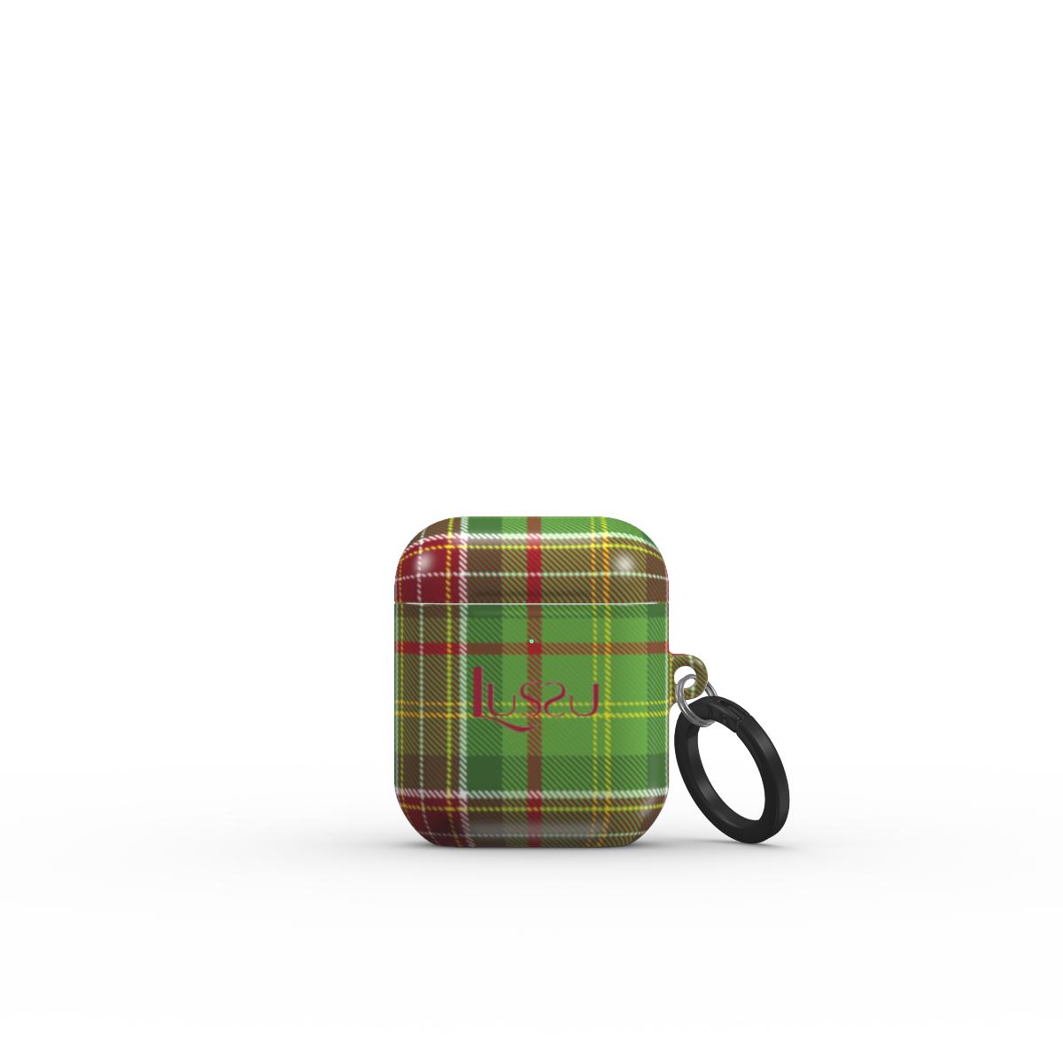 AirPods 1 / 2 Sapphire Guard Case - Evergreen Plaid