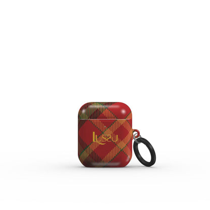 AirPods 1 / 2 Sapphire Guard Case - Plaid Cheer