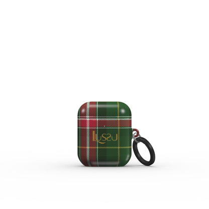 AirPods 1 / 2 Sapphire Guard Case - Tartan Yuletide