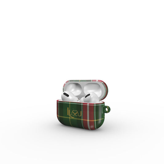 AirPods Pro Sapphire Guard Case - Tartan Yuletide