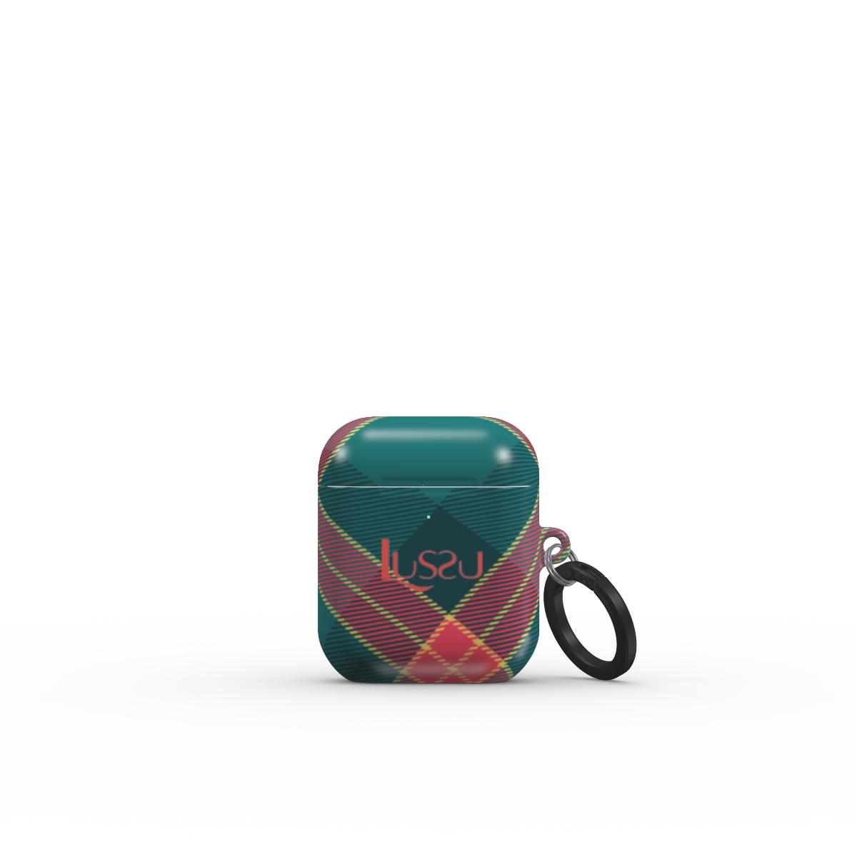 AirPods 1 / 2 Sapphire Guard Case - Winterberry Check