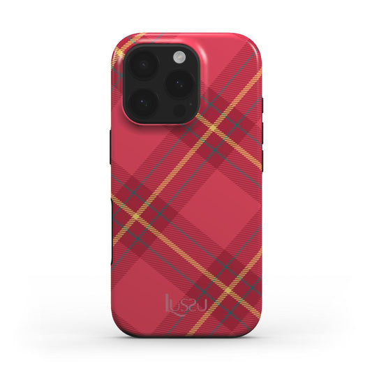 Mag Platinum Guard Case - Cranberry Plaid