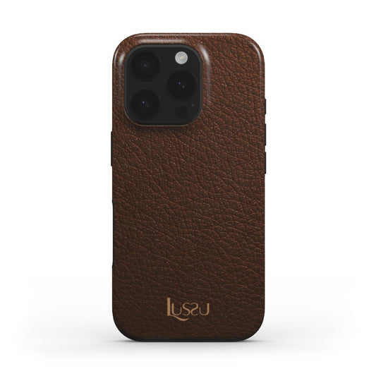 Mag Platinum Guard Case - Caramel Grain Leather