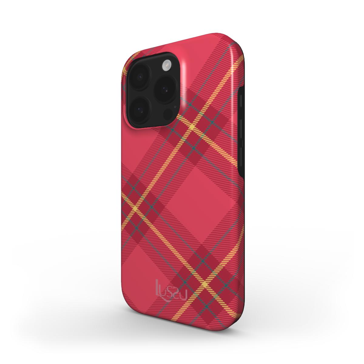 Mag Platinum Guard Case - Cranberry Plaid