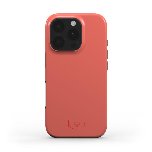 Diamond Shield Case - Coral Pink