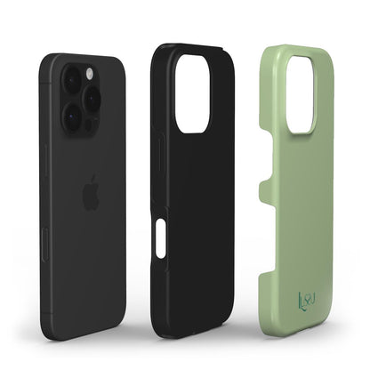 Diamond Shield Case - Sage Green