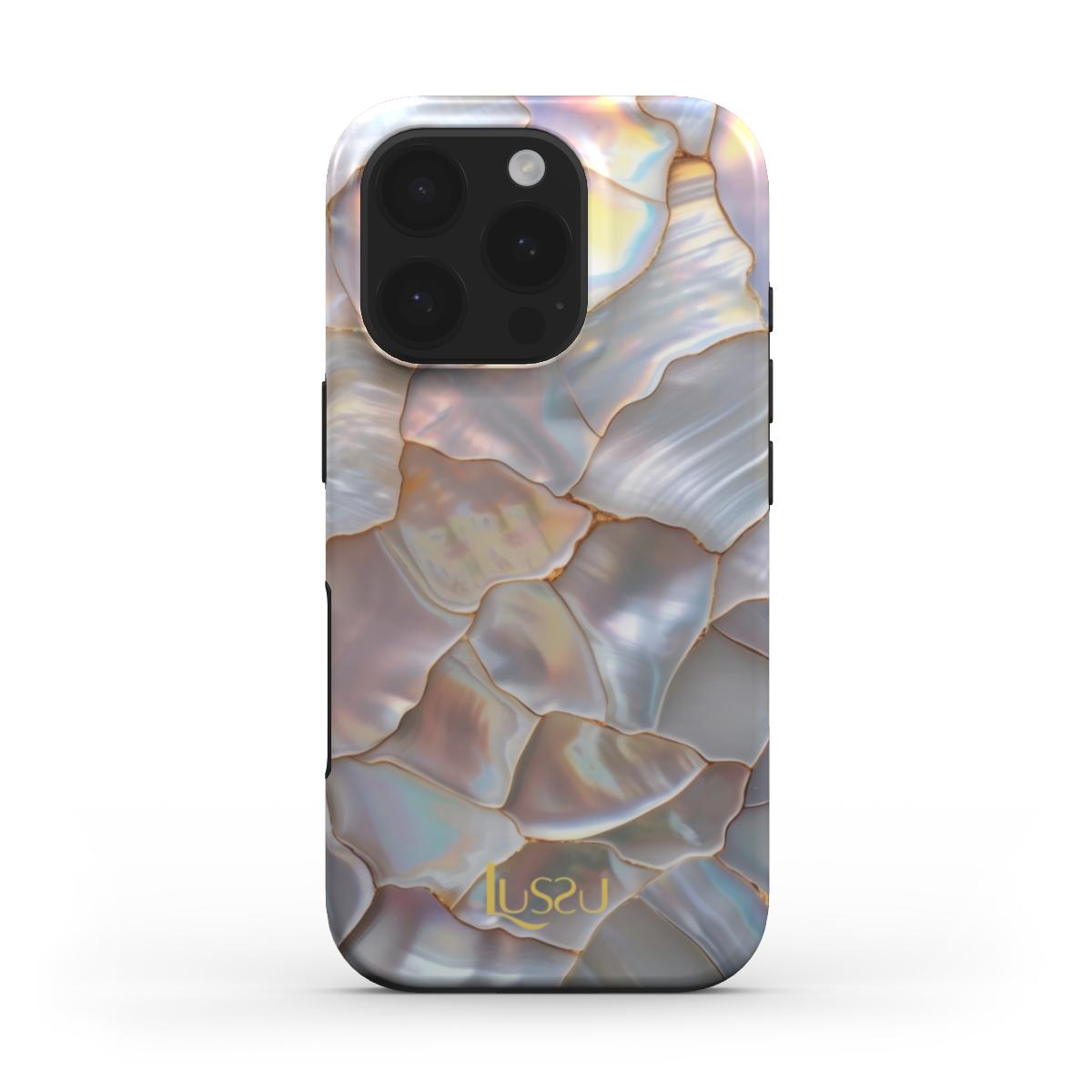 Diamond Shield Case - Pearl Mosaic