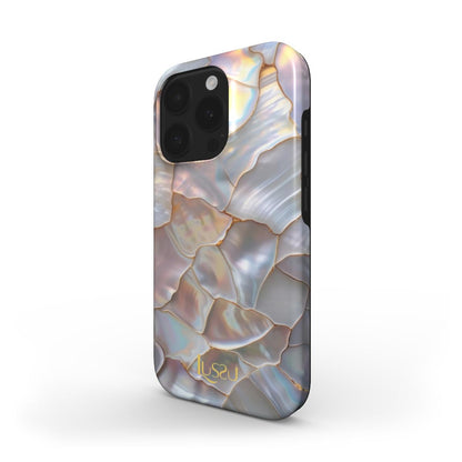 Diamond Shield Case - Pearl Mosaic