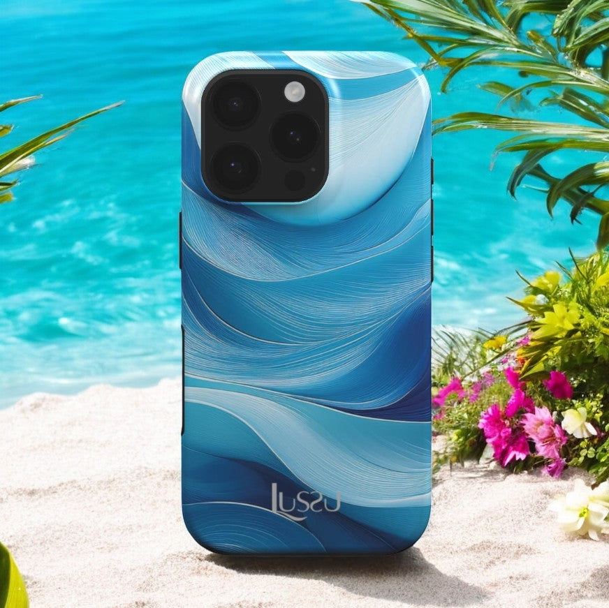 Diamond Shield Case - Aqua Dreamscape