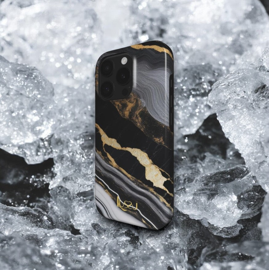 Diamond Shield Case - Black Ice Splendor