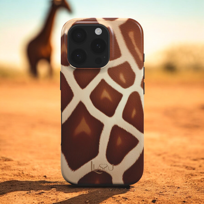 Diamond Shield Case - Giraffe Glimmer