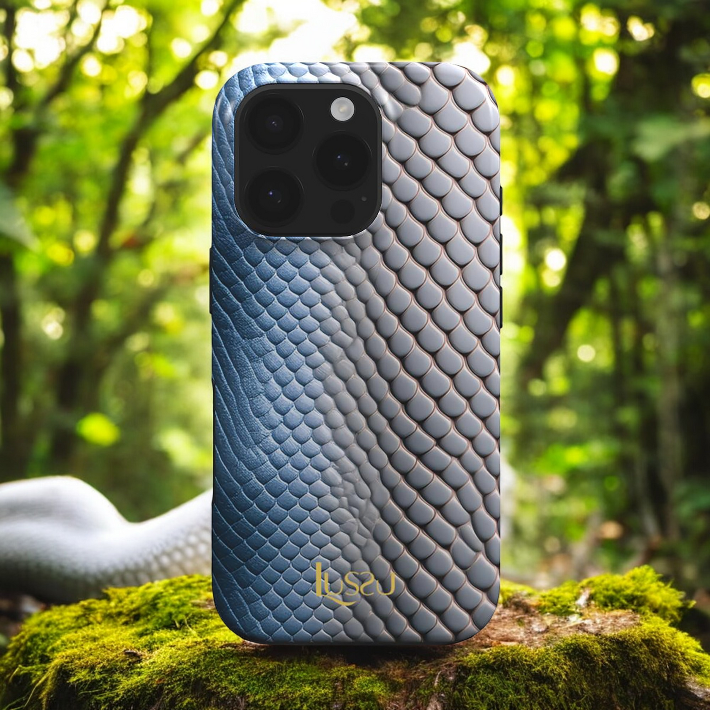 Diamond Shield Case - Icy Python