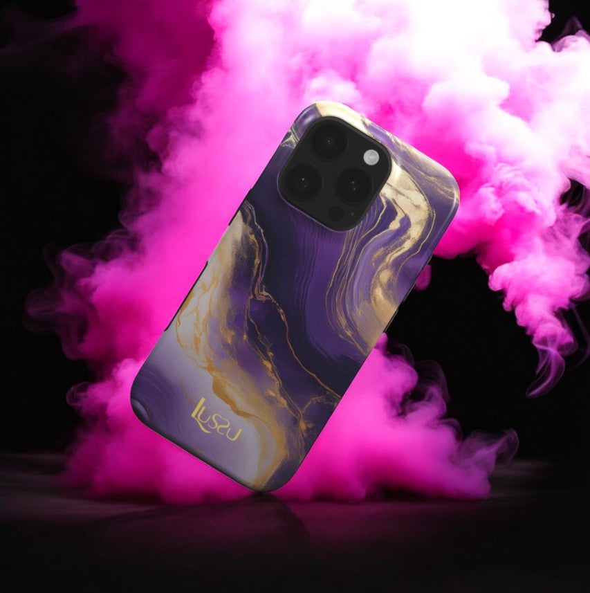 Diamond Shield Case - Royal Amethyst