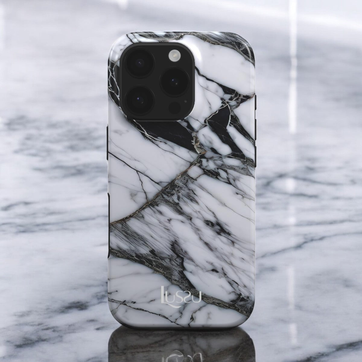 Mag Platinum Guard Case - White Onyx Web